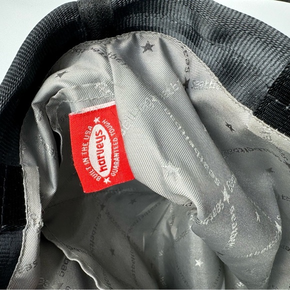 Harveys SeatBelt Purse Black Shoulder Bag Original Seatbelt Bag 90s Y2K - Picture 9 of 9